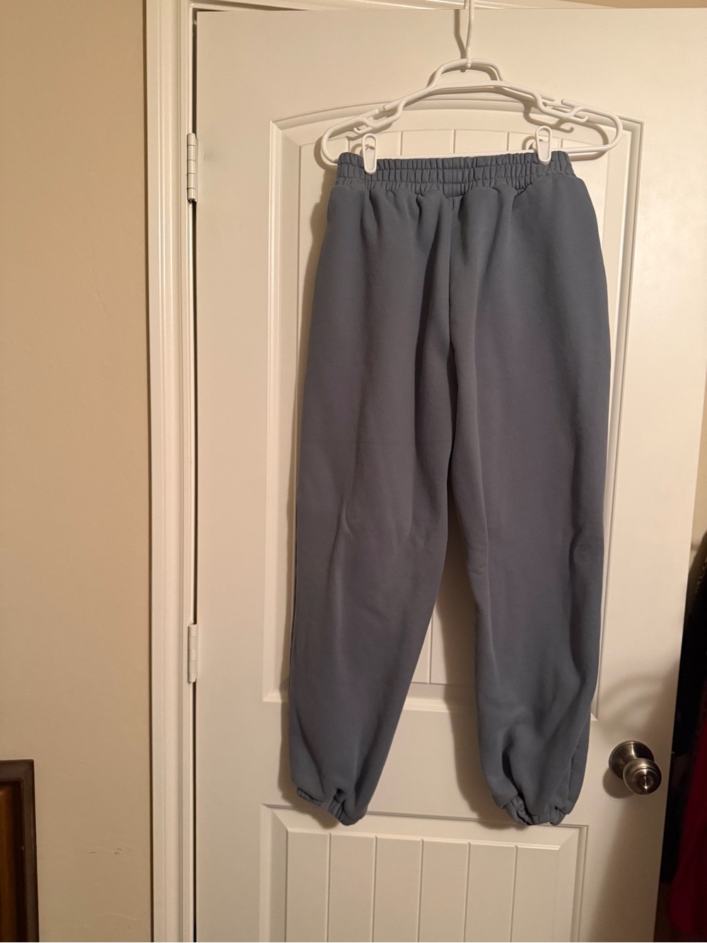 Comfrt Sweatpants Size Medium Slate Blue Gray Oversized Cozy Joggers